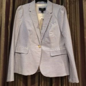 J.Crew pinstripe blazer in size 8